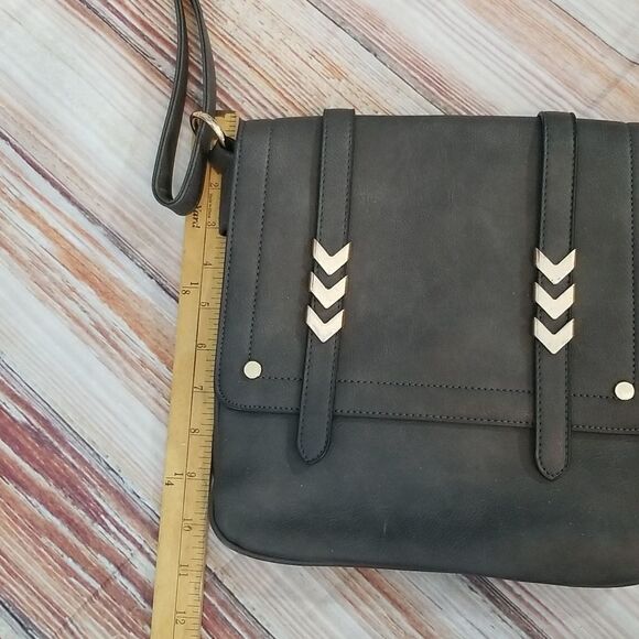 FLAPOVER Crossbody Double Compartment Purse Bag - Picture 4 of 14